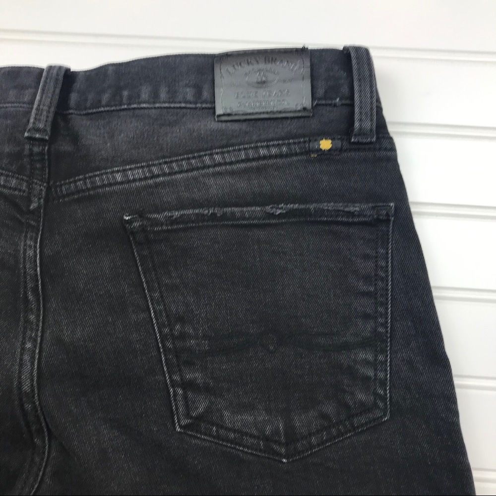 Lucky Brand Sienna Slim Boyfriend Jean Black Distr - Picture 12 of 16